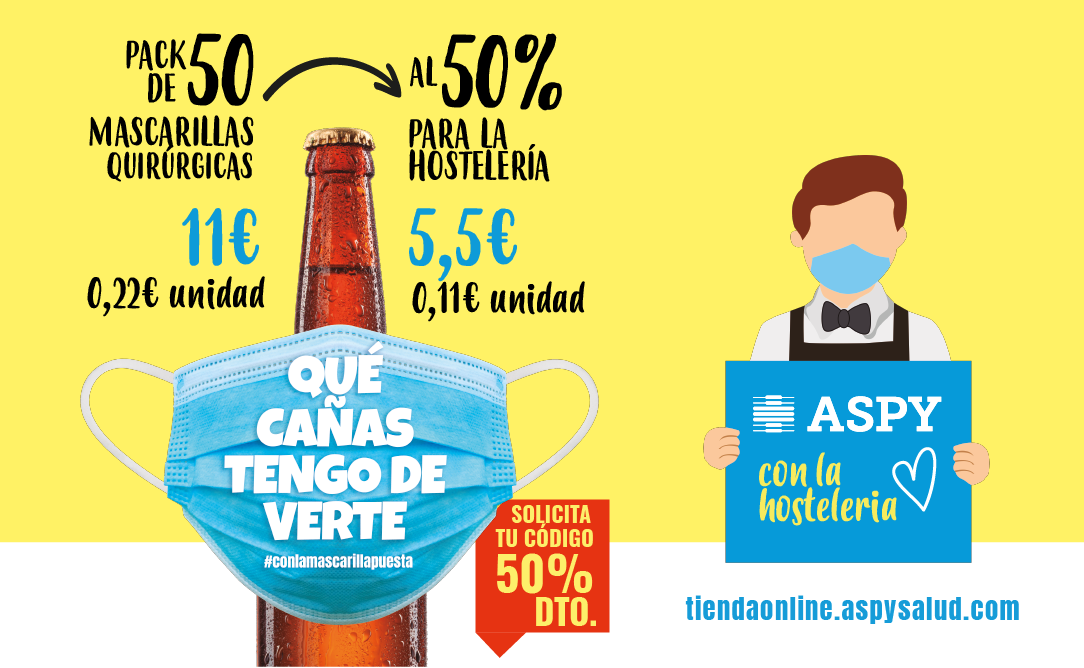 ‘¡Qué “cañas” tengo de verte!’: La nueva campaña de ASPY en apoyo a la hostelería